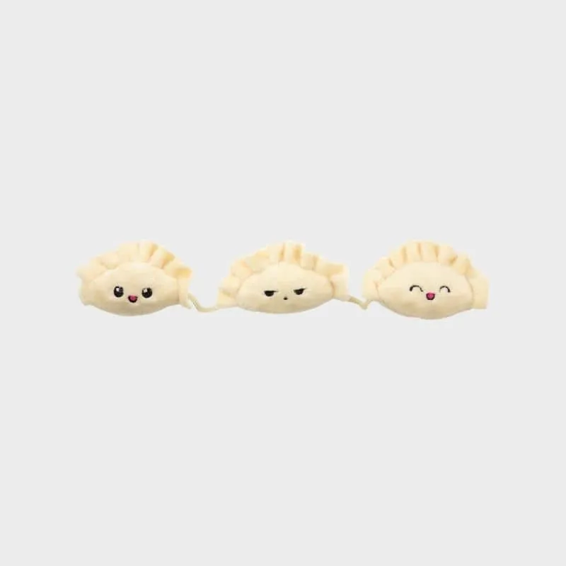 JOUET POUR CHAT À L’HERBE À CHAT - TRIO DE DUMPLINGS 🥟