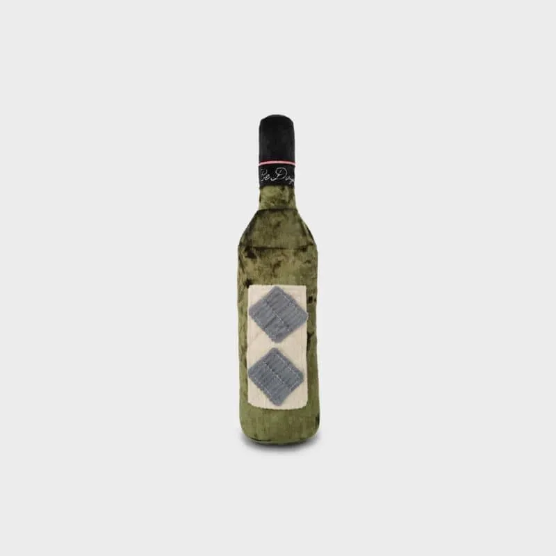 JEU D’OCCUPATION ET DE FOUILLE POUR CHIEN - BOUTEILLE DE VIN "MERLOT" 🍷