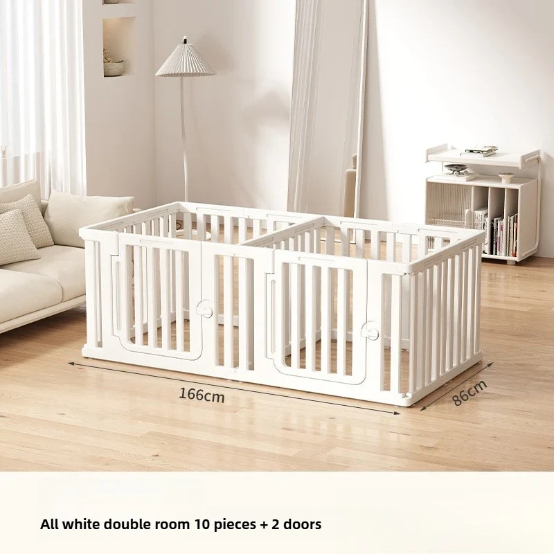 Parc pour Chien en Plastique Modulable 60 cm Intérieur Extérieur