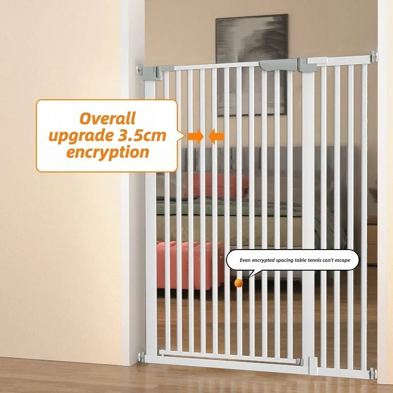 Barrière pour Chien Extensible Fermeture Automatique 76 à 97 cm