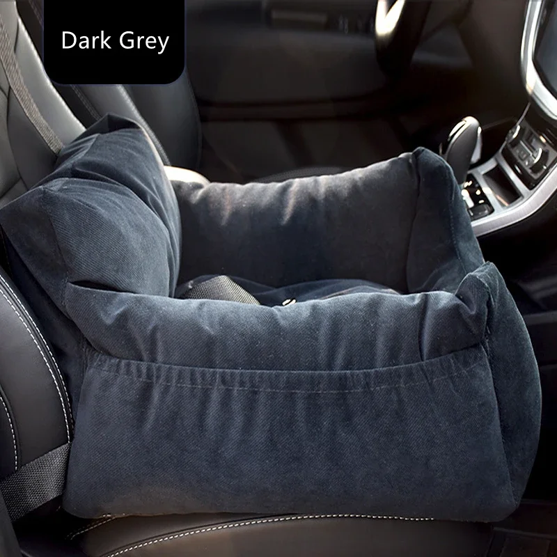 Siège Voiture Chien Rehausseur Moelleux Petit et Moyen Chien