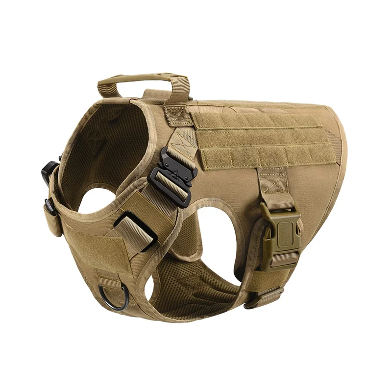 Harnais Tactique Chien pour Berger Allemand et Malinois