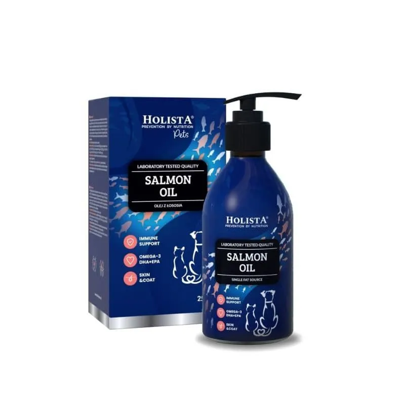 HUILE DE SAUMON POUR CHIEN ET CHAT