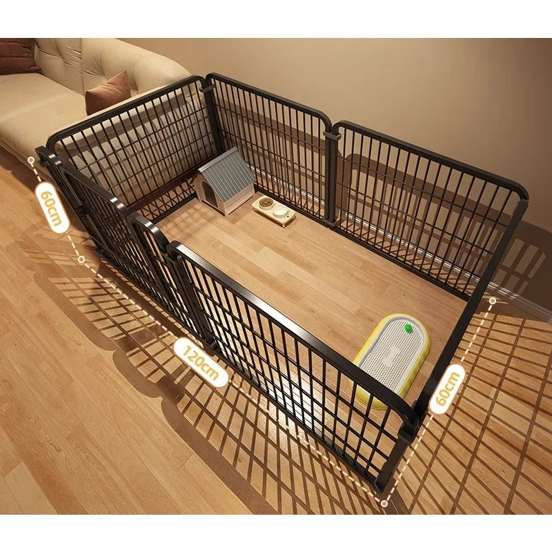 Enclos Modulable pour Chien d'Intérieur Haut et Robuste