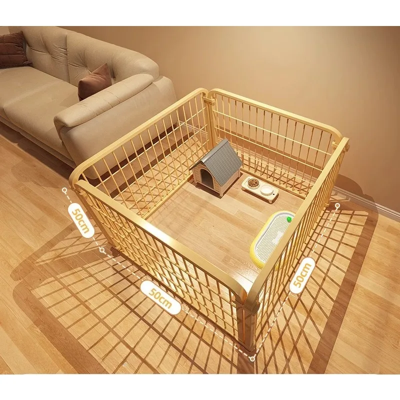 Enclos Modulable pour Chien d'Intérieur Haut et Robuste