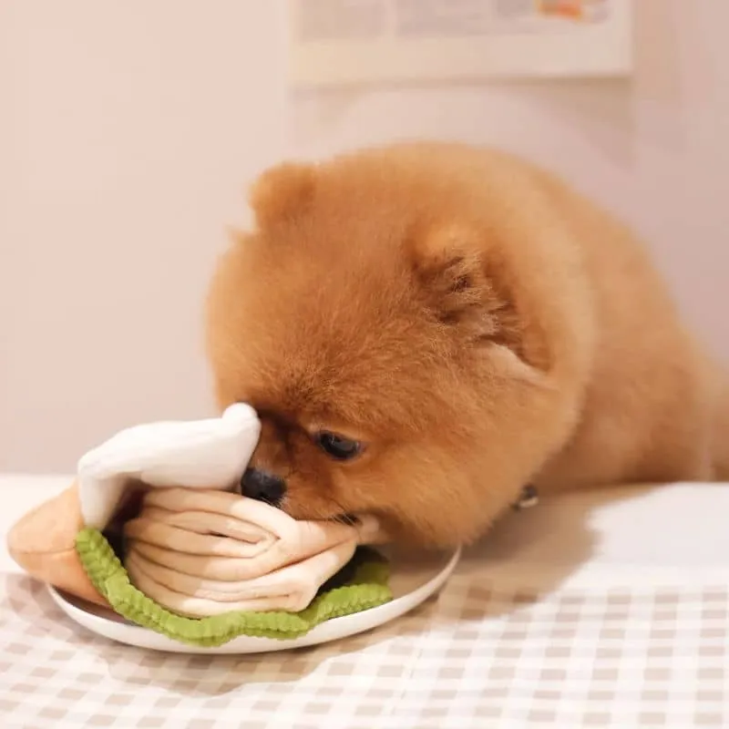 JOUET D’OCCUPATION ET DE FOUILLE POUR CHIEN - PITA 🥙