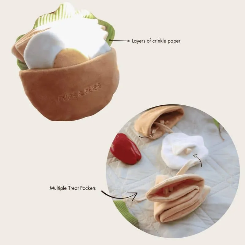 JOUET D’OCCUPATION ET DE FOUILLE POUR CHIEN - PITA 🥙