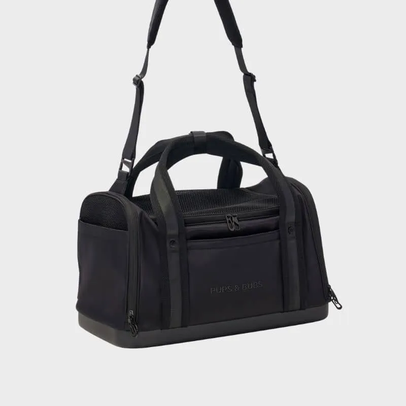 SAC DE TRANSPORT POUR CHIEN ET CHAT HOMOLOGUÉ AVION - "ONBOARD TRAVEL PET CARRIER" NOIR ✈️