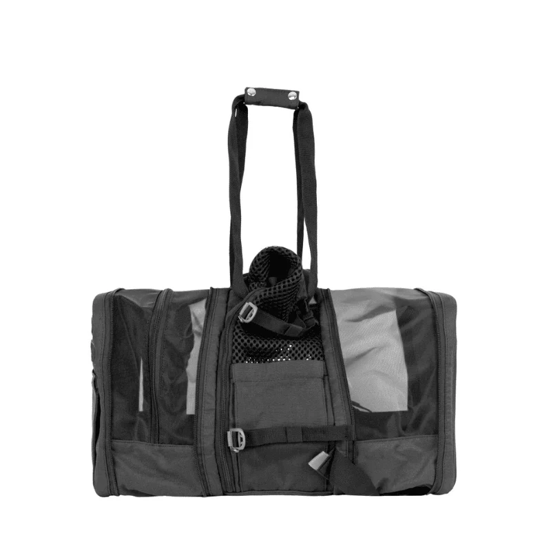 SAC DE TRANSPORT 2-EN-1 POUR CHIEN - SAC AVION CONVERTIBLE EN SAC À DOS * SKY PACK