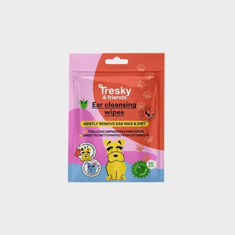 LINGETTES NETTOYANTES POUR LES OREILLES - POUR CHIEN