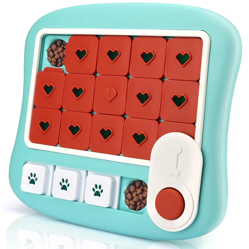 Jouet Puzzle Interactif pour Chien Plateau à Friandises