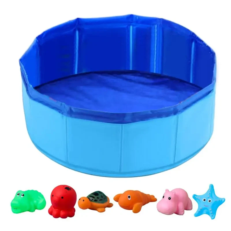 Piscine pour Chien et Chiot Pliable 50 cm