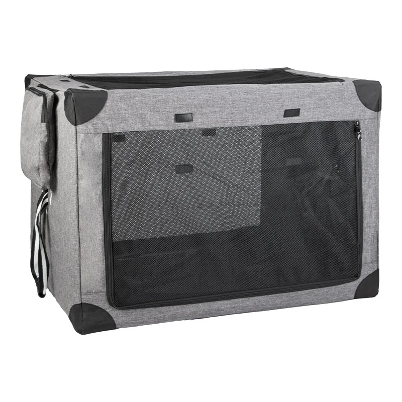 Cage pour Chien Pliable Oxford Sans Montage 66-96 cm
