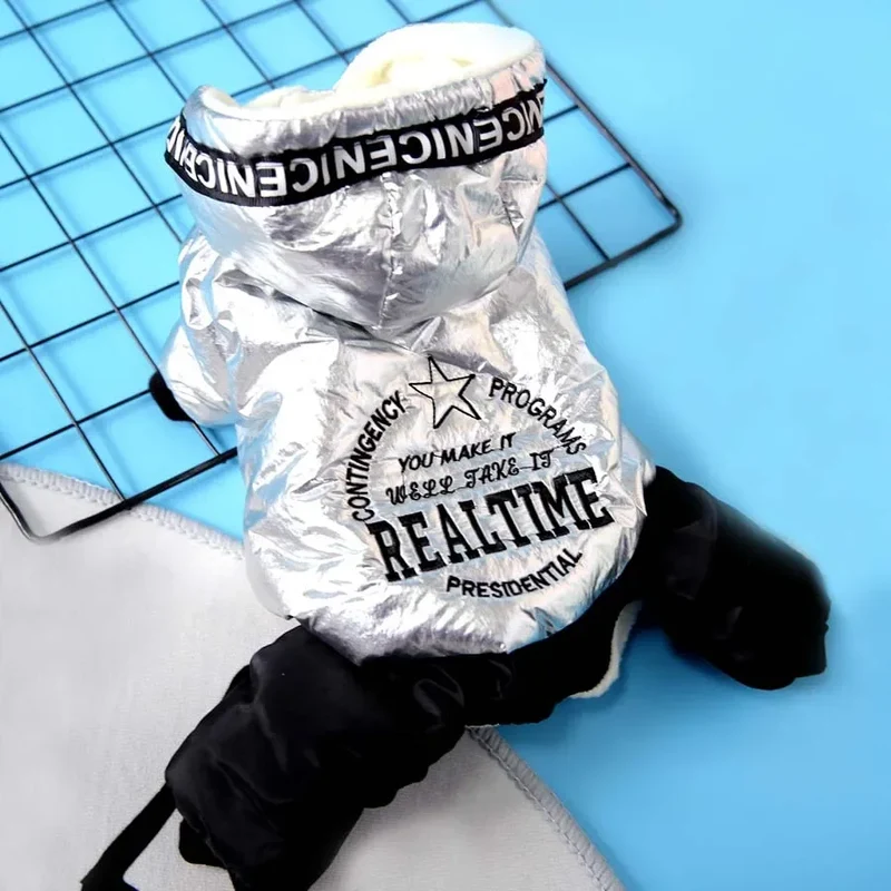 Combinaison Imperméable de Neige Petit Chien Doublure Polaire
