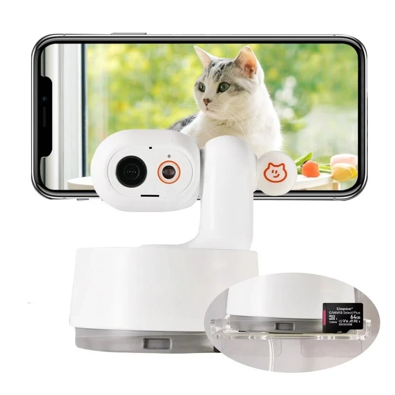 Caméra pour Chien Wi-Fi Motorisée avec Micro Vision Nocturne