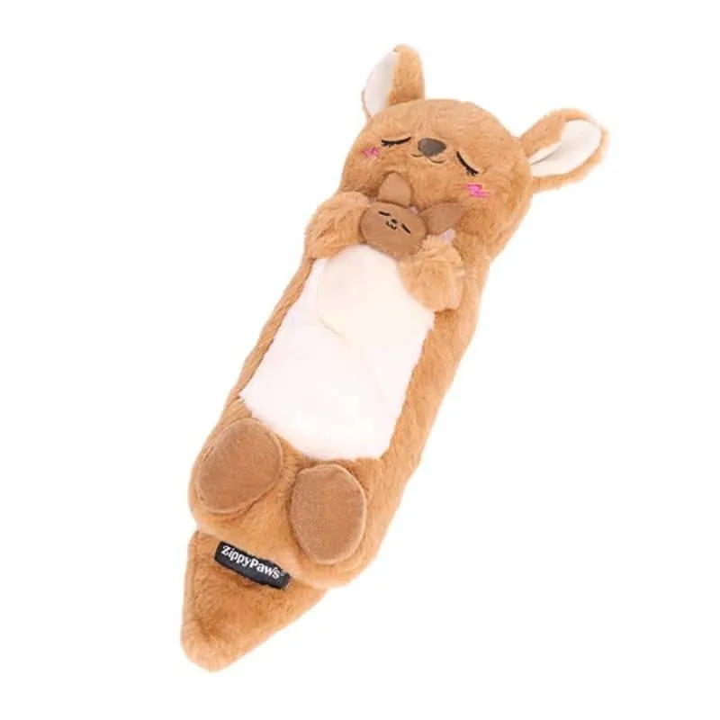 PELUCHE SILENCIEUSE POUR CHIEN - KANGOUROU 🦘