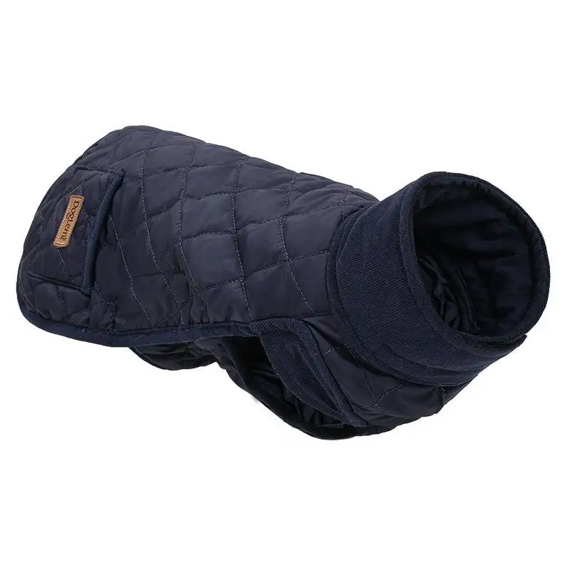 Manteau Imperméable Matelassé pour Teckel et Chien à Dos Long
