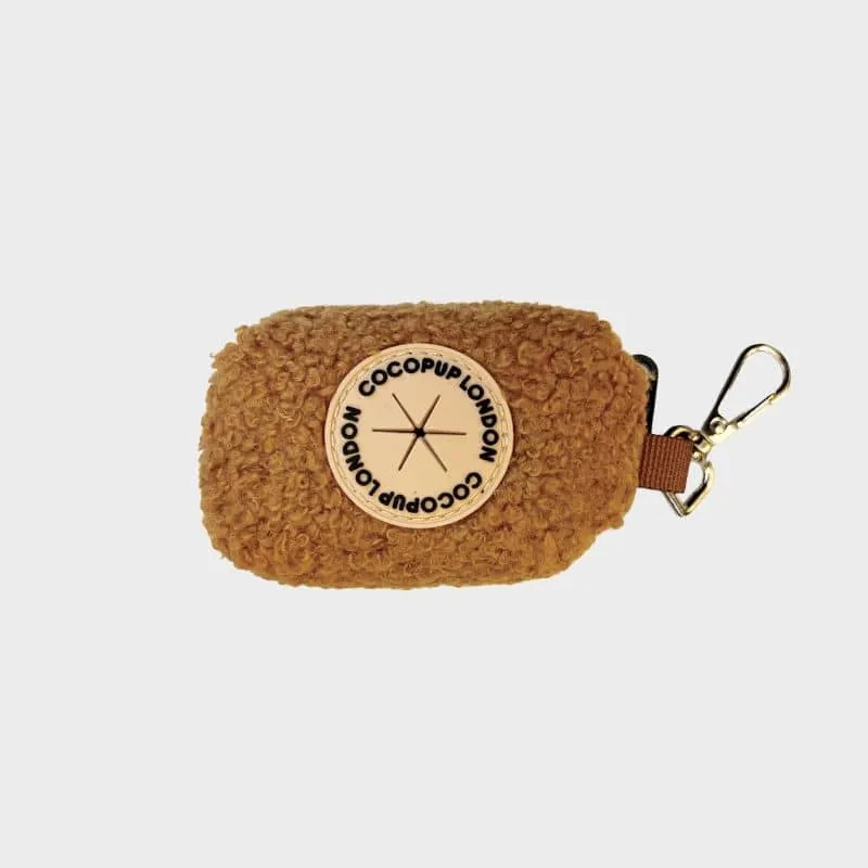 DISTRIBUTEUR DE SACS À DÉJECTION TEDDY POUR CHIEN - CARAMEL