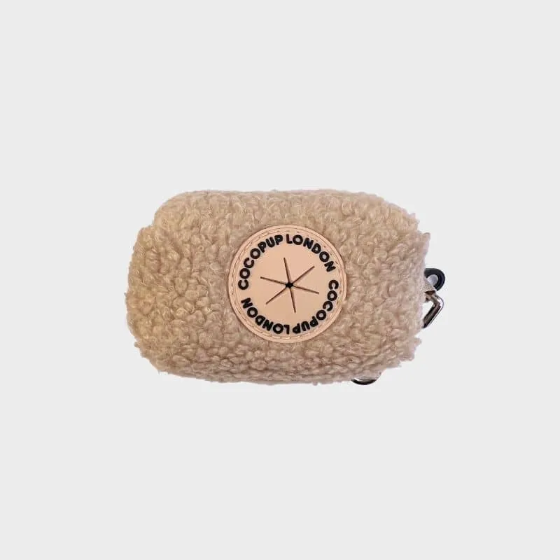 DISTRIBUTEUR DE SACS À DÉJECTION TEDDY POUR CHIEN - BEIGE