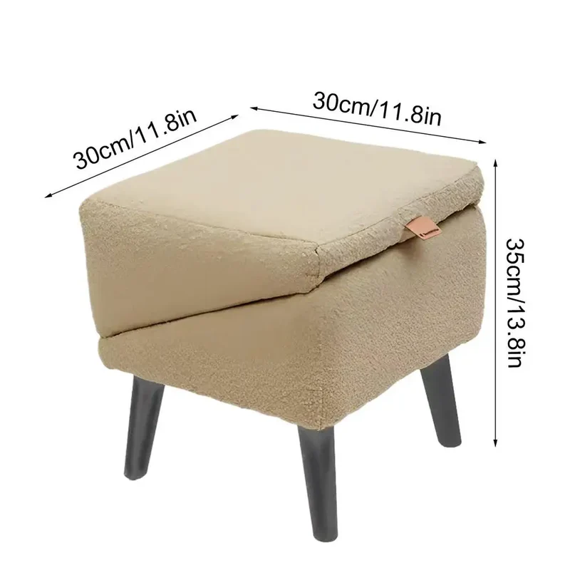 Rampe pour Chien Pouf Pliable 30x30x35 cm Petit Chien