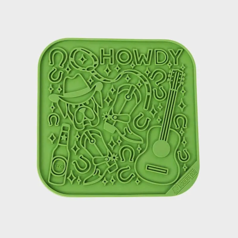 TAPIS DE LÉCHAGE ET D’OCCUPATION POUR CHIEN ET CHAT - HOWDY