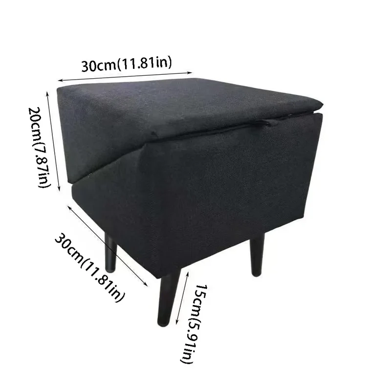 Rampe pour Chien Canapé Pliable Pouf 2-en-1 Antidérapante