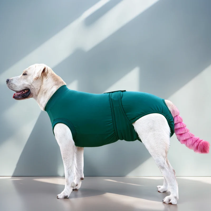 Combinaison Post-Opératoire Chien Alternative Collerette Jusqu'au 5XL