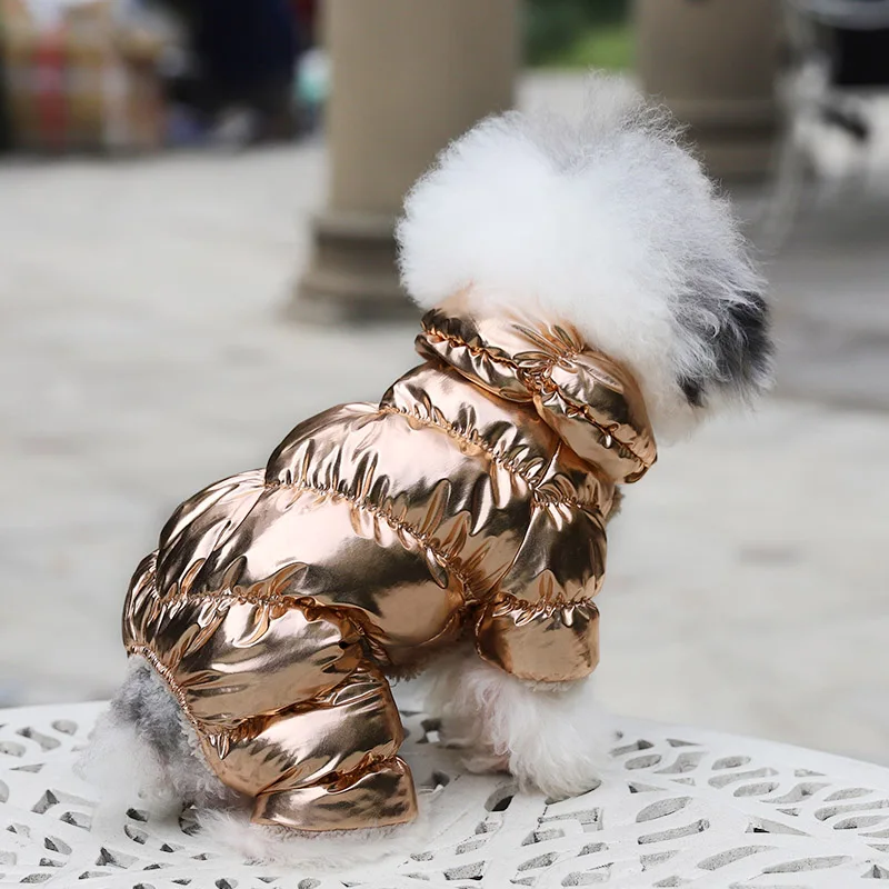 Manteau Combinaison Duvet pour Petit Chien à Capuche
