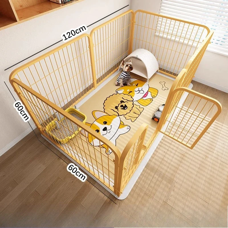 Parc pour Chien Modulable 120x60 cm Barrière d'Intérieur