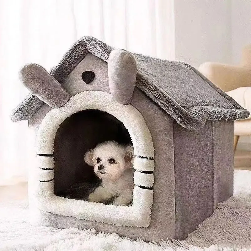 Niche d'Intérieur pour Chien Lavable en Machine Mini Chien