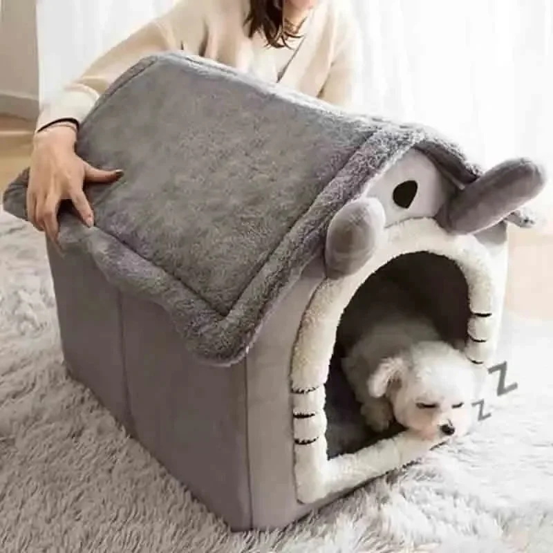 Niche d'Intérieur pour Chien Lavable en Machine Mini Chien