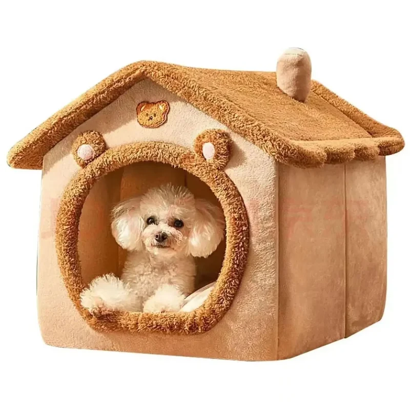 Niche d'Intérieur pour Chien Lavable en Machine Mini Chien
