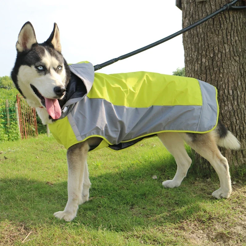 Manteau Imperméable Poncho Maille Respirante Grand Chien