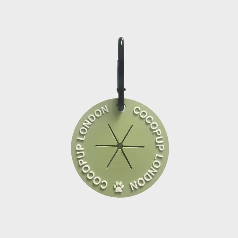 ACCROCHE SAC À DÉJECTION - VERT MATCHA
