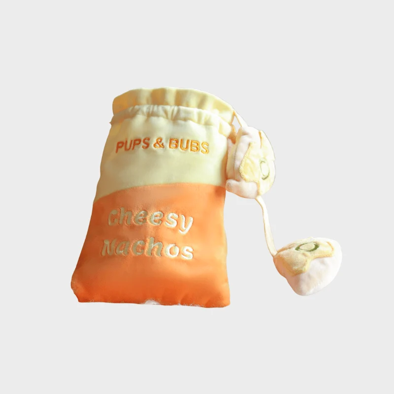 JOUET D’OCCUPATION ET DE FOUILLE POUR CHIEN - CHEESY NACHOS