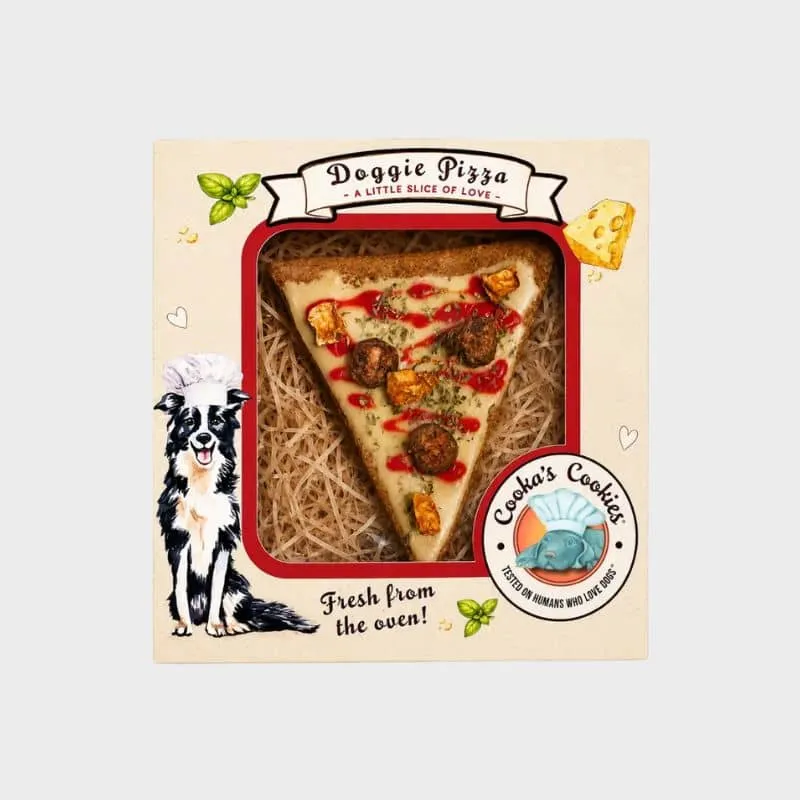 BISCUIT POUR CHIEN EN FORME DE PIZZA 🍕