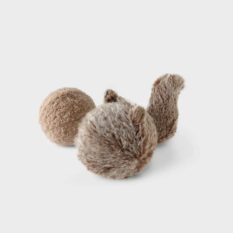 JEU D’OCCUPATION ET DE FOUILLE POUR CHIEN - BALLE "SQUIRREL POP" 🐿️