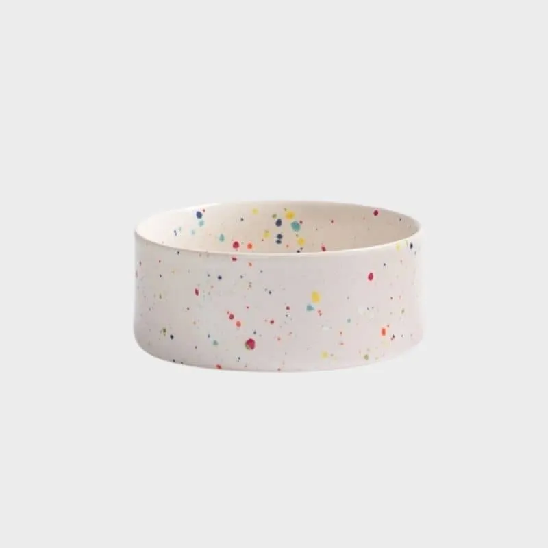 GAMELLE EN CÉRAMIQUE POUR CHIEN - PARTY 🎉 (2 TAILLES DISPO)