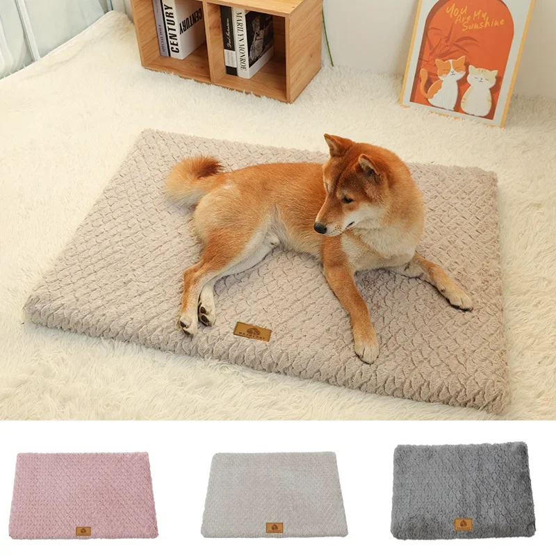 Matelas Orthopédique pour Chien Mémoire de Forme Housse Amovible