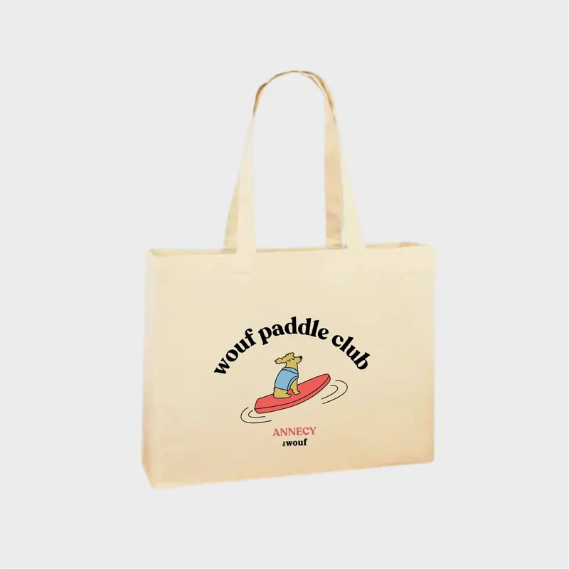 GRAND TOTE BAG THE WOUF - WOUF PADDLE CLUB 🏄🏻‍♂️