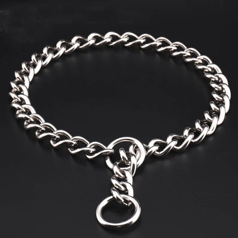 Collier Étrangleur Chaîne Acier Inoxydable 304 Gros Chien