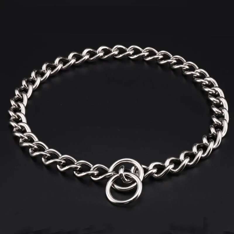 Collier Étrangleur Chaîne Acier Inoxydable 304 Gros Chien