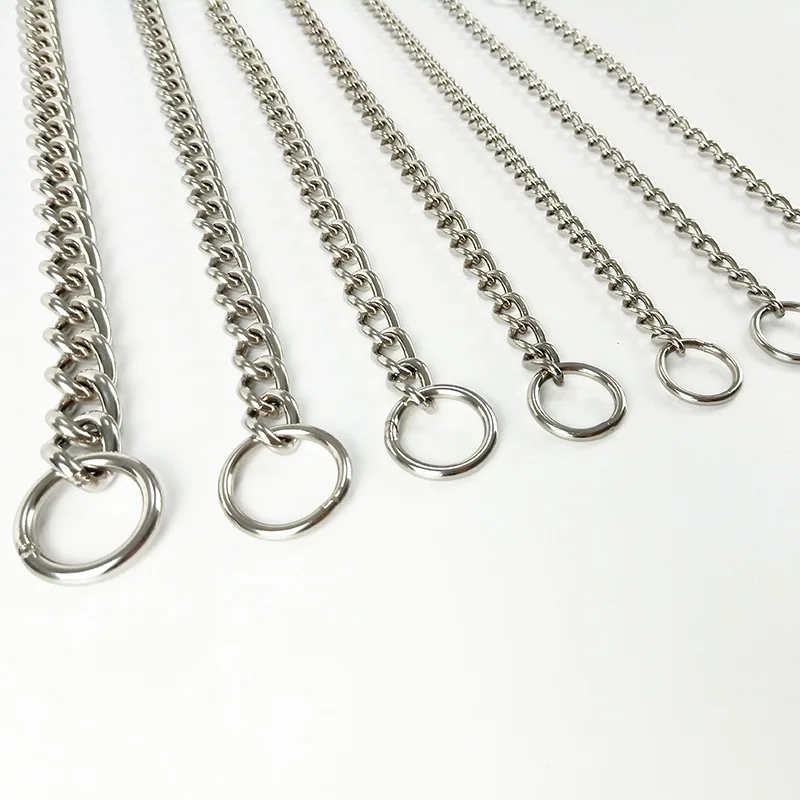 Collier Étrangleur Chaîne Acier Inoxydable 304 Gros Chien