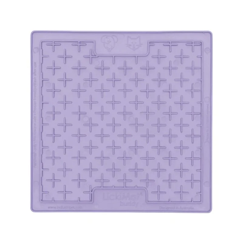 TAPIS DE LÉCHAGE ET D’OCCUPATION POUR CHIEN ET CHAT - LICKIMAT® BUDDY™ LAVENDER