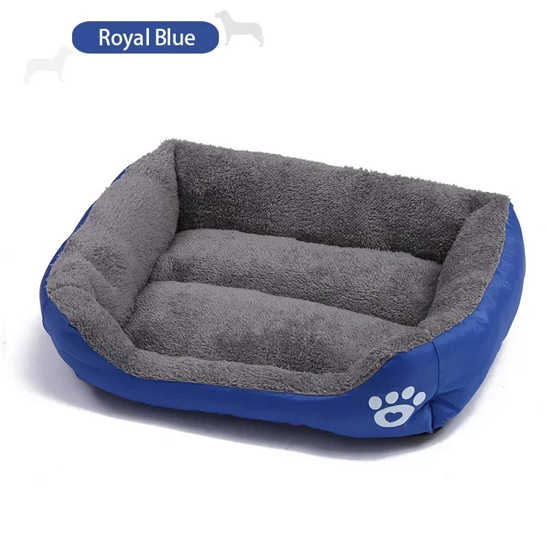 Panier Rectangulaire pour Chien Bords Rembourrés Lavable 6 Tailles