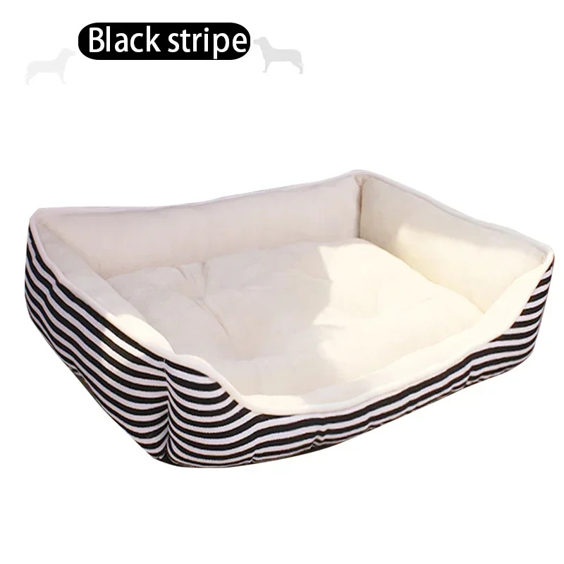 Panier Rectangulaire pour Chien Bords Rembourrés Lavable 6 Tailles