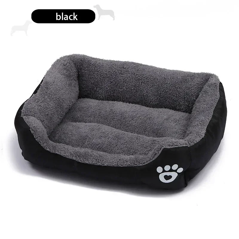 Panier Rectangulaire pour Chien Bords Rembourrés Lavable 6 Tailles