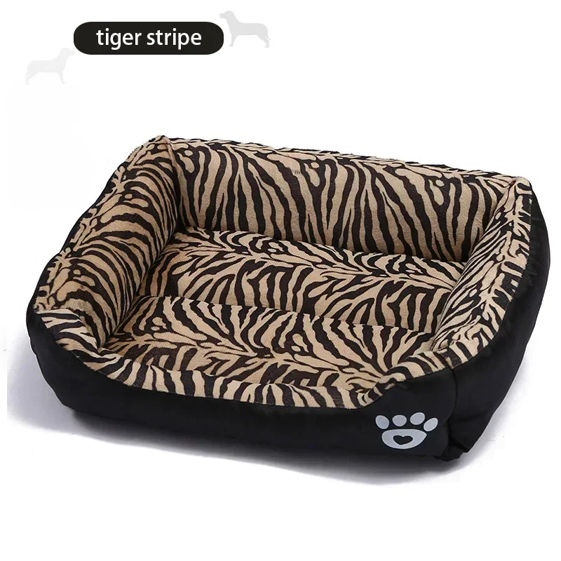 Panier Rectangulaire pour Chien Bords Rembourrés Lavable 6 Tailles