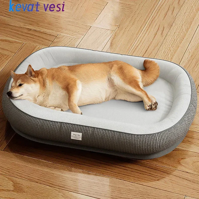 Matelas pour Chien à Mémoire de Forme Ovale 4 Tailles