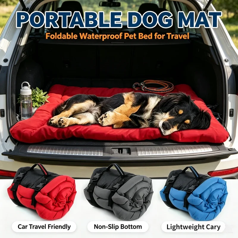 Panier pour Chien de Voyage Pliable Étanche pour Voiture